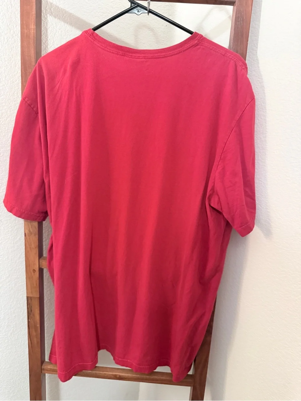 Polo by Ralph Lauren Red Short-Sleeve Crewneck Tee with Navy Pony